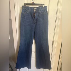 Wrangler Dark Blue Flare Jeans